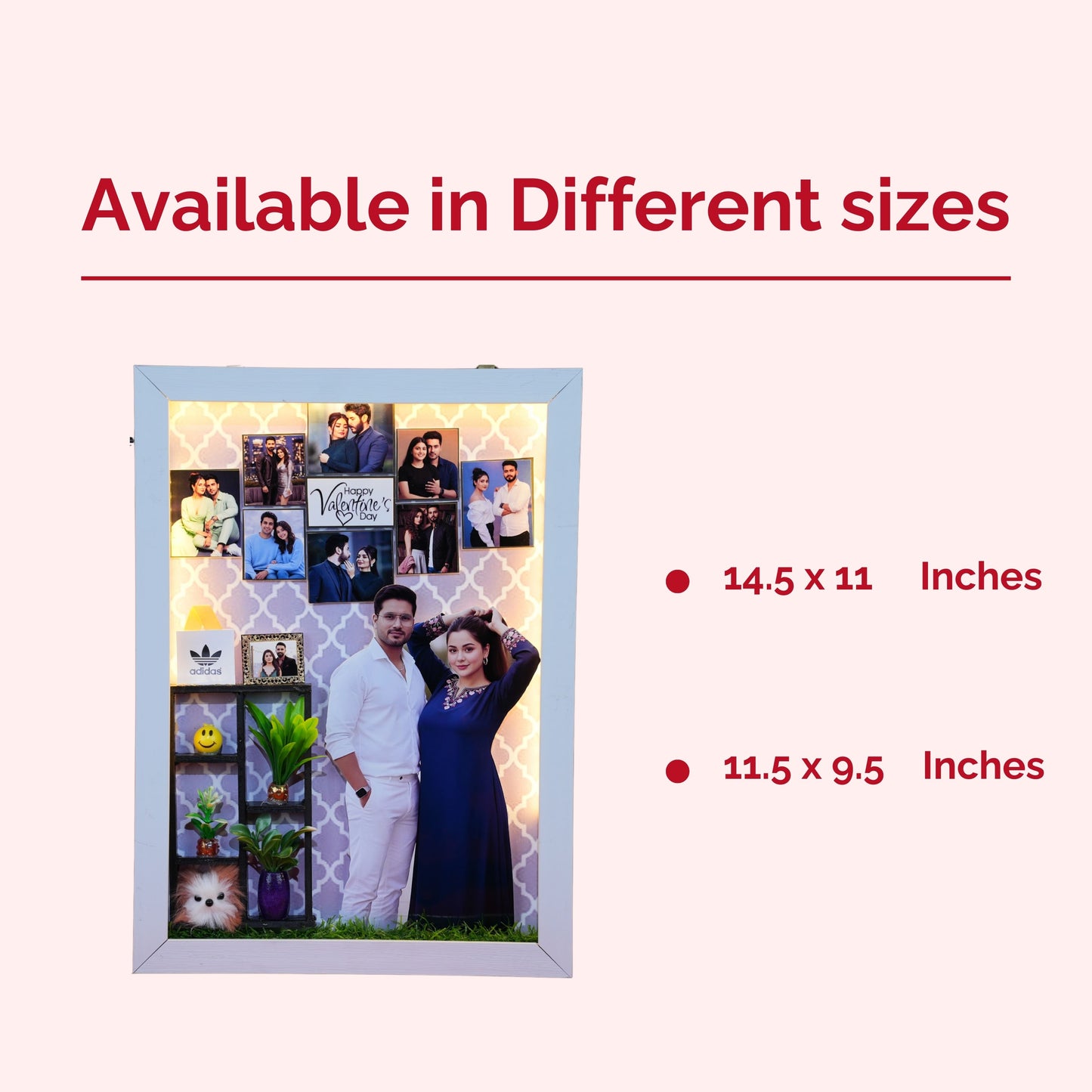 Personalised Valentine Miniature Frame