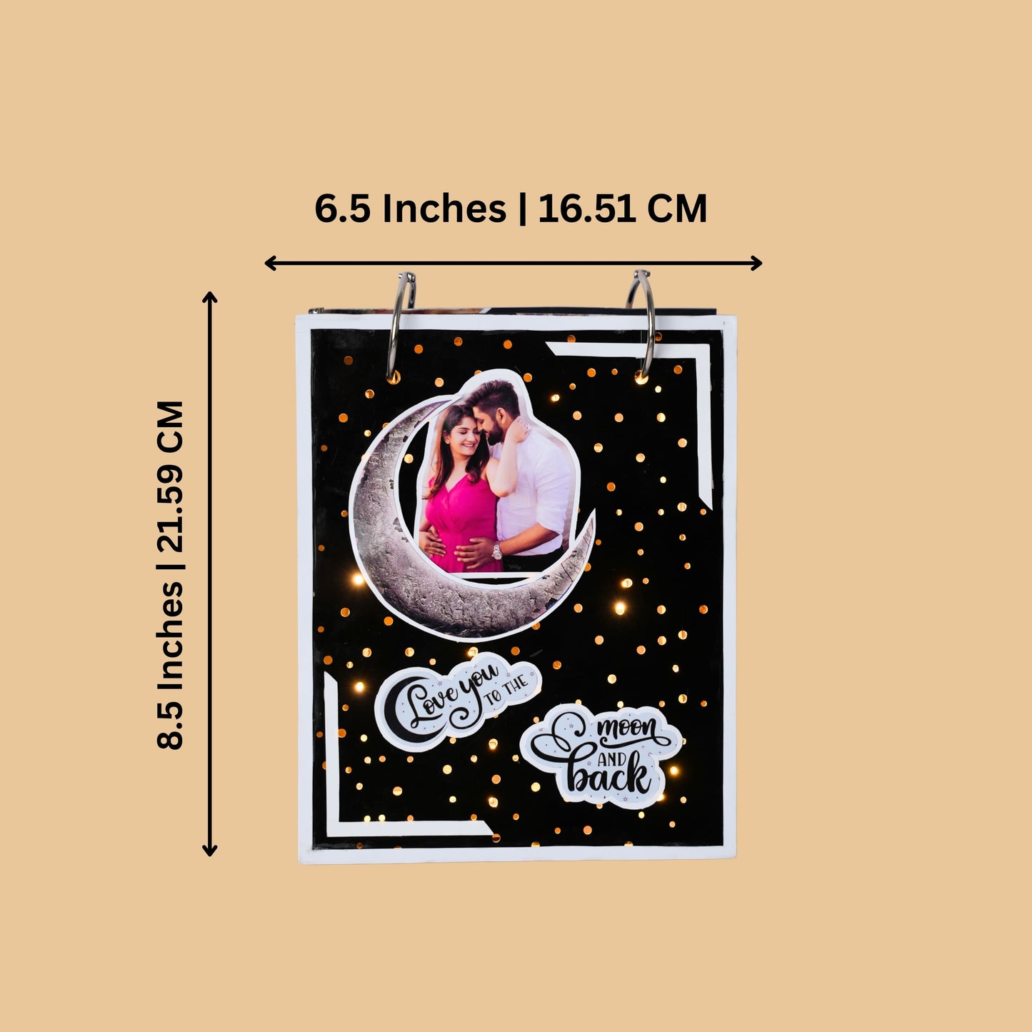 One-of-a-Kind Romantic Light-Up Album