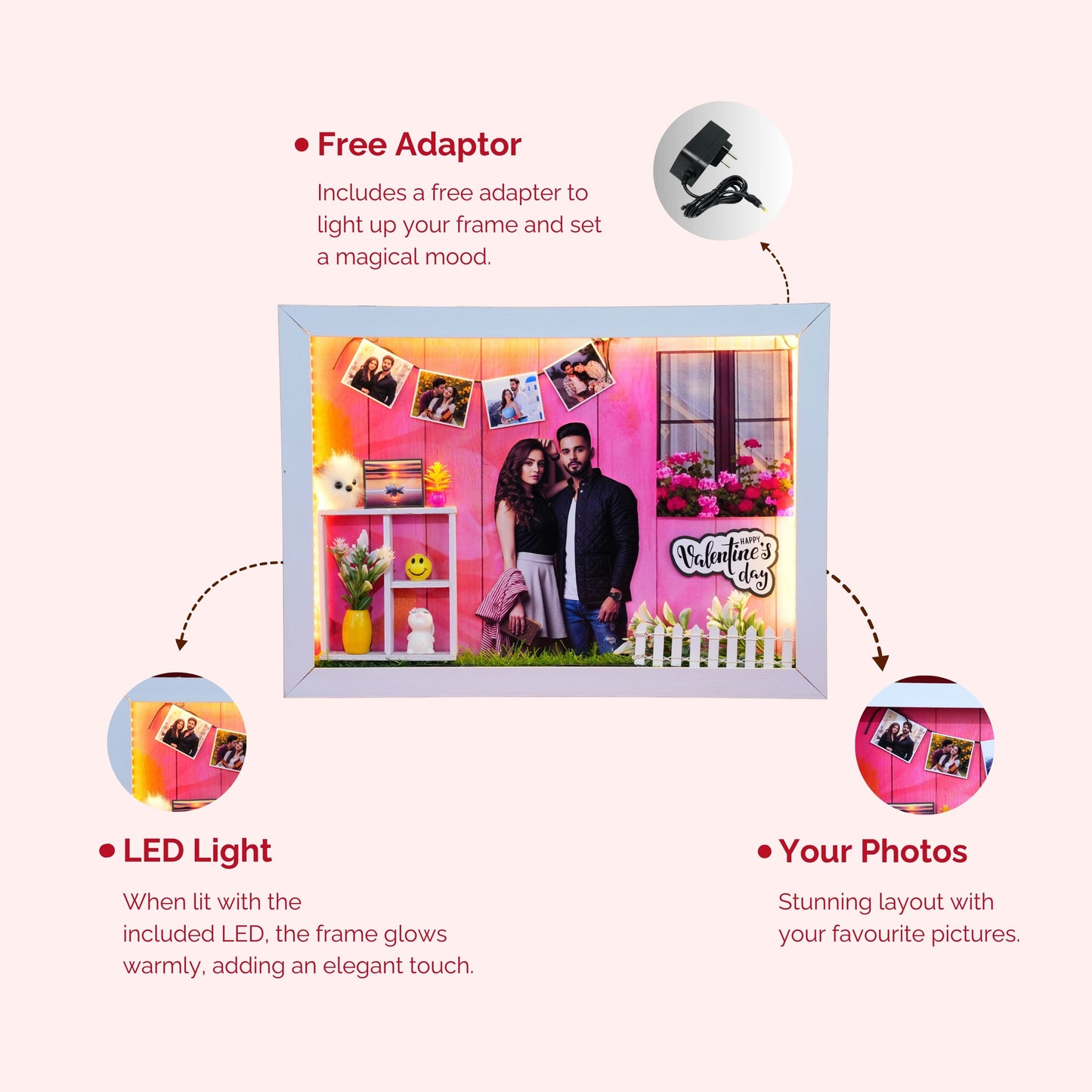 Adorable Valentine Miniature Frame