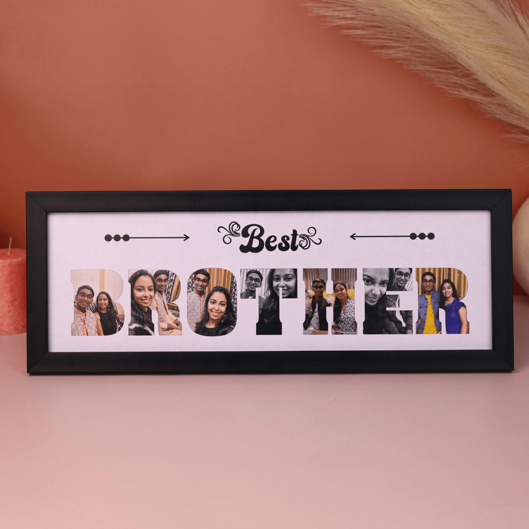 Best BROTHER Photo Frame (Matte Finish)