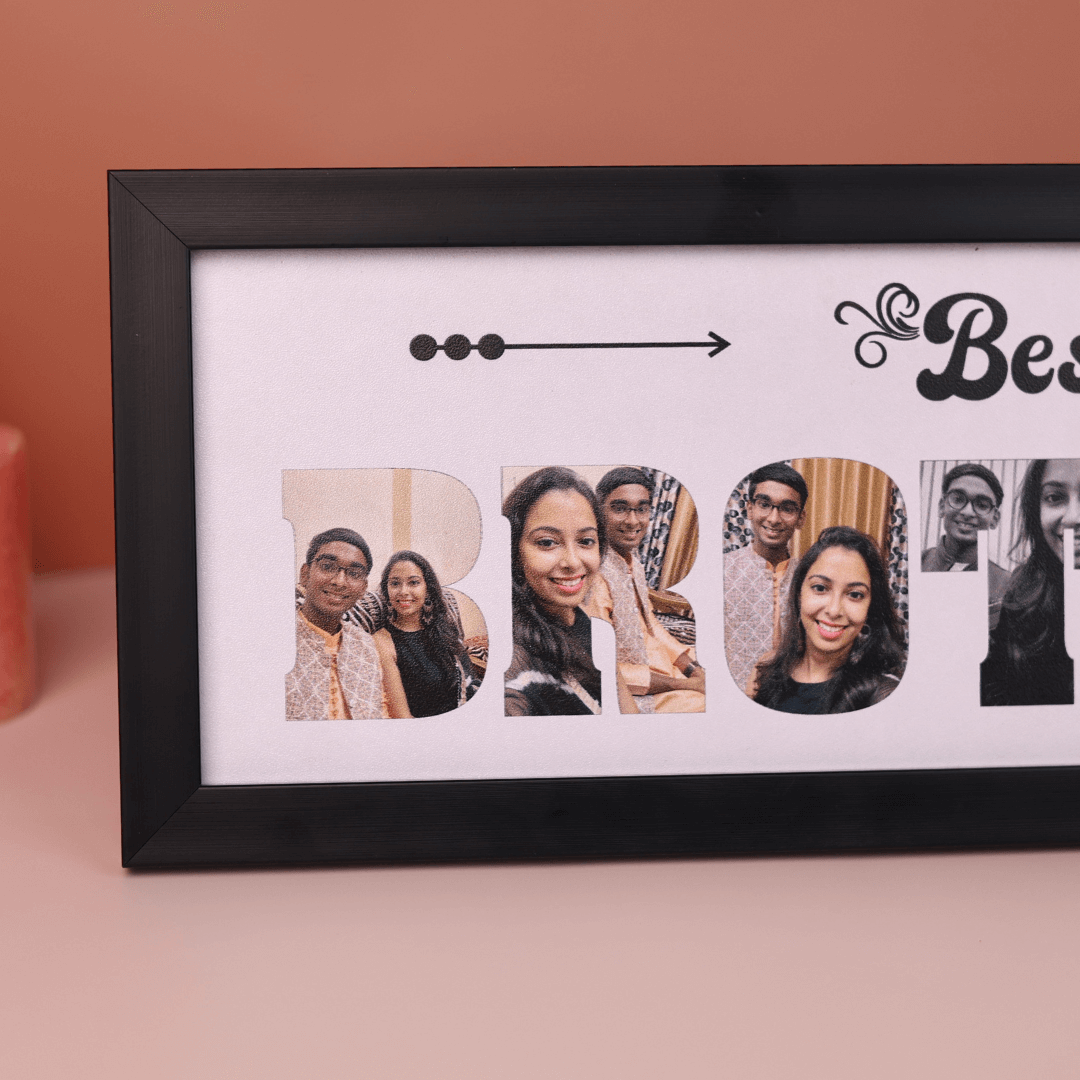 Best BROTHER Photo Frame (Matte Finish)