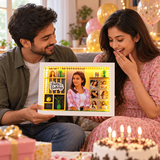 Beautiful Birthday LED Miniature Frame