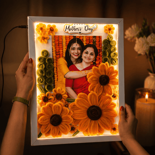 Mother’s Day LED Floral Photo Frame