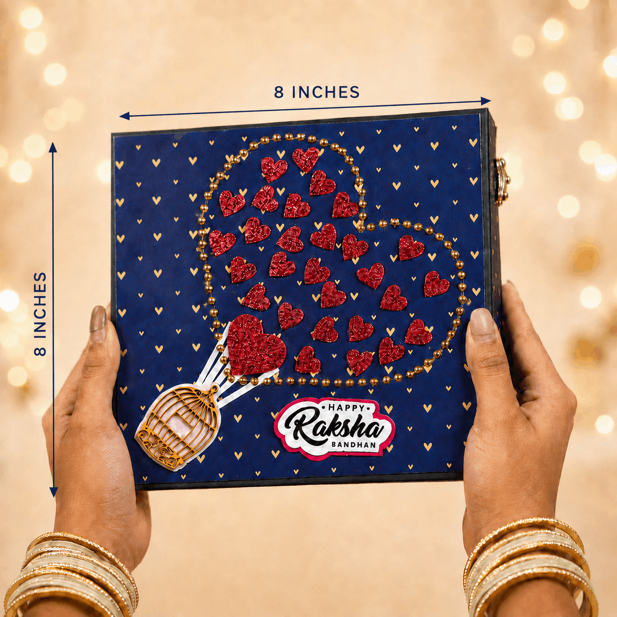 "Burn & Reveal Rakhi" Personalized Photo Album