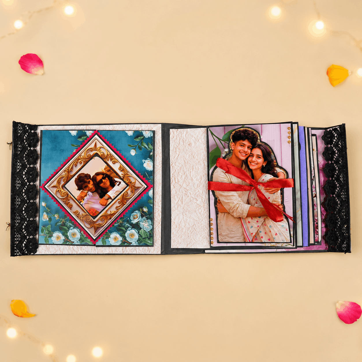 "Burn & Reveal Rakhi" Personalized Photo Album