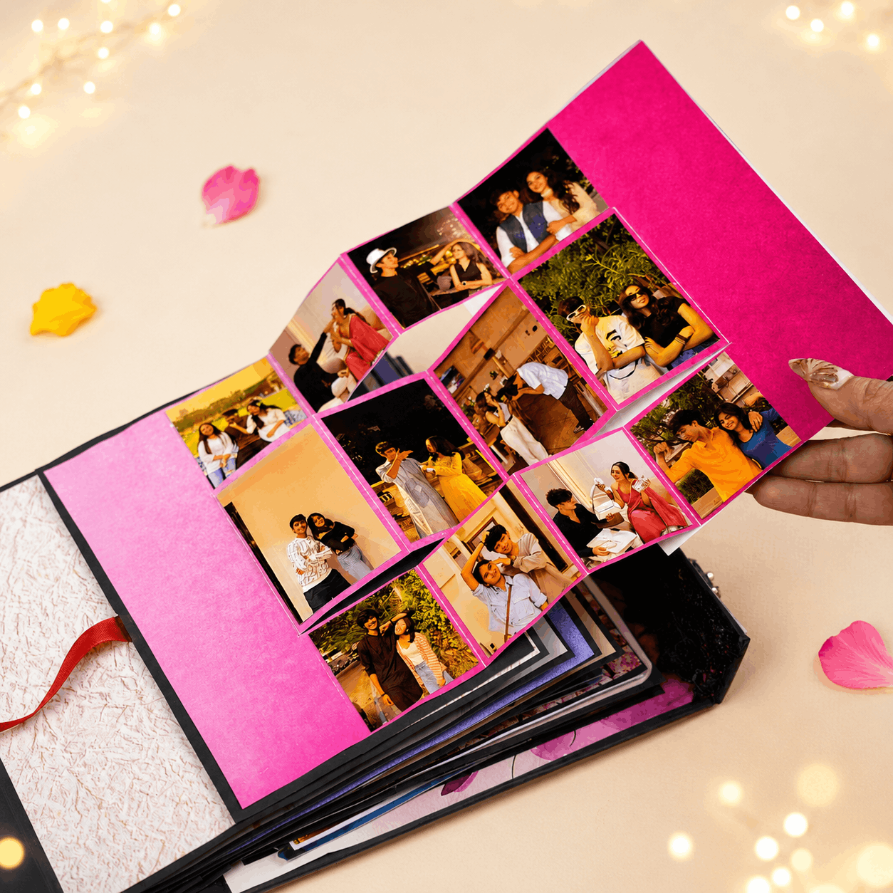"Burn & Reveal Rakhi" Personalized Photo Album