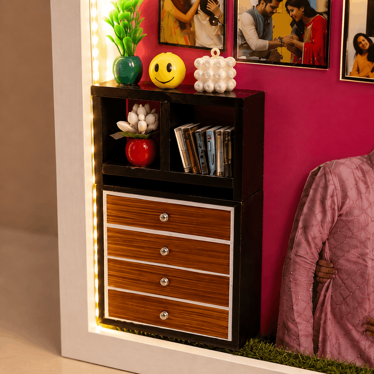 Personalized Raksha Bandhan LED Photo Frame