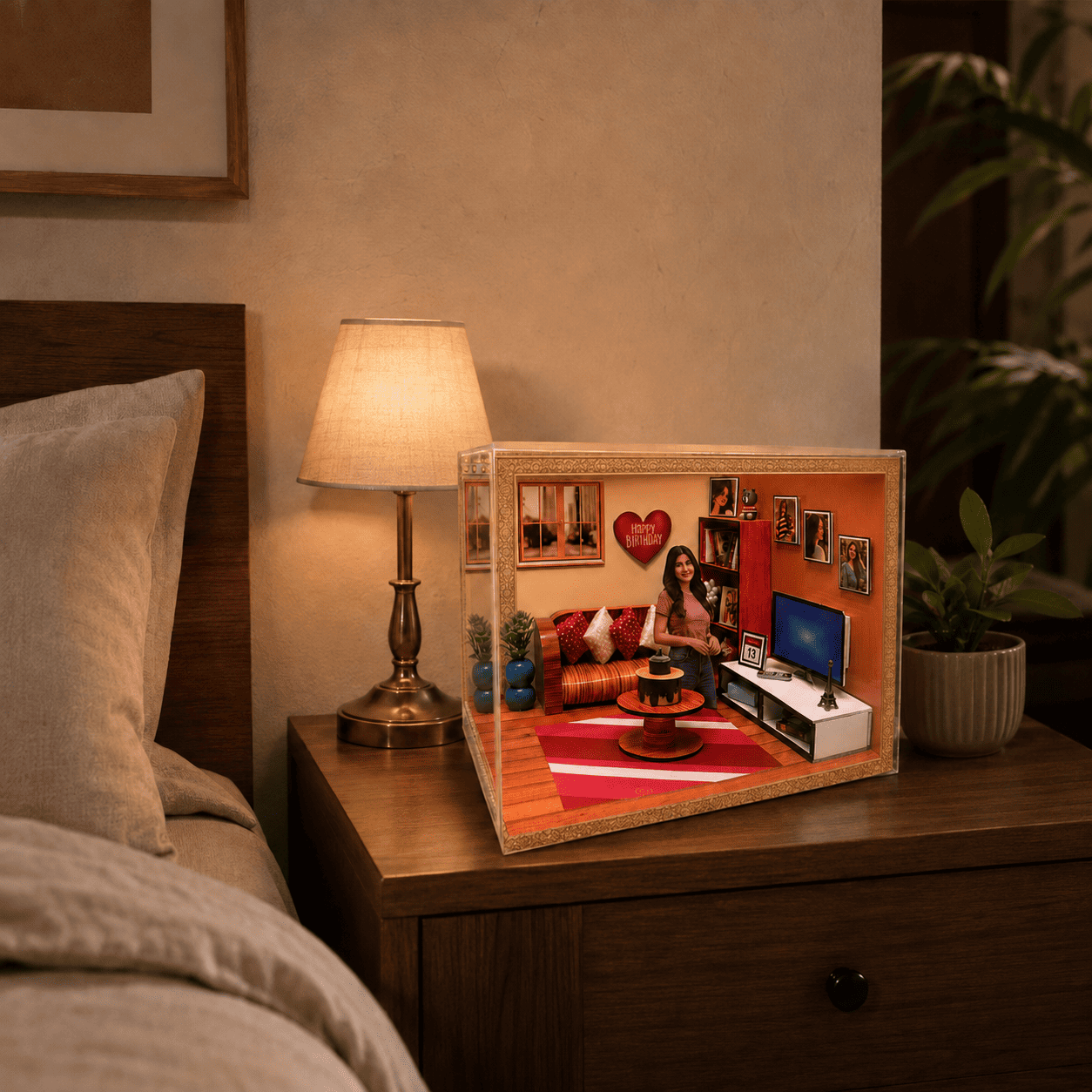 3D Room Miniature For Birthday | Anniversay