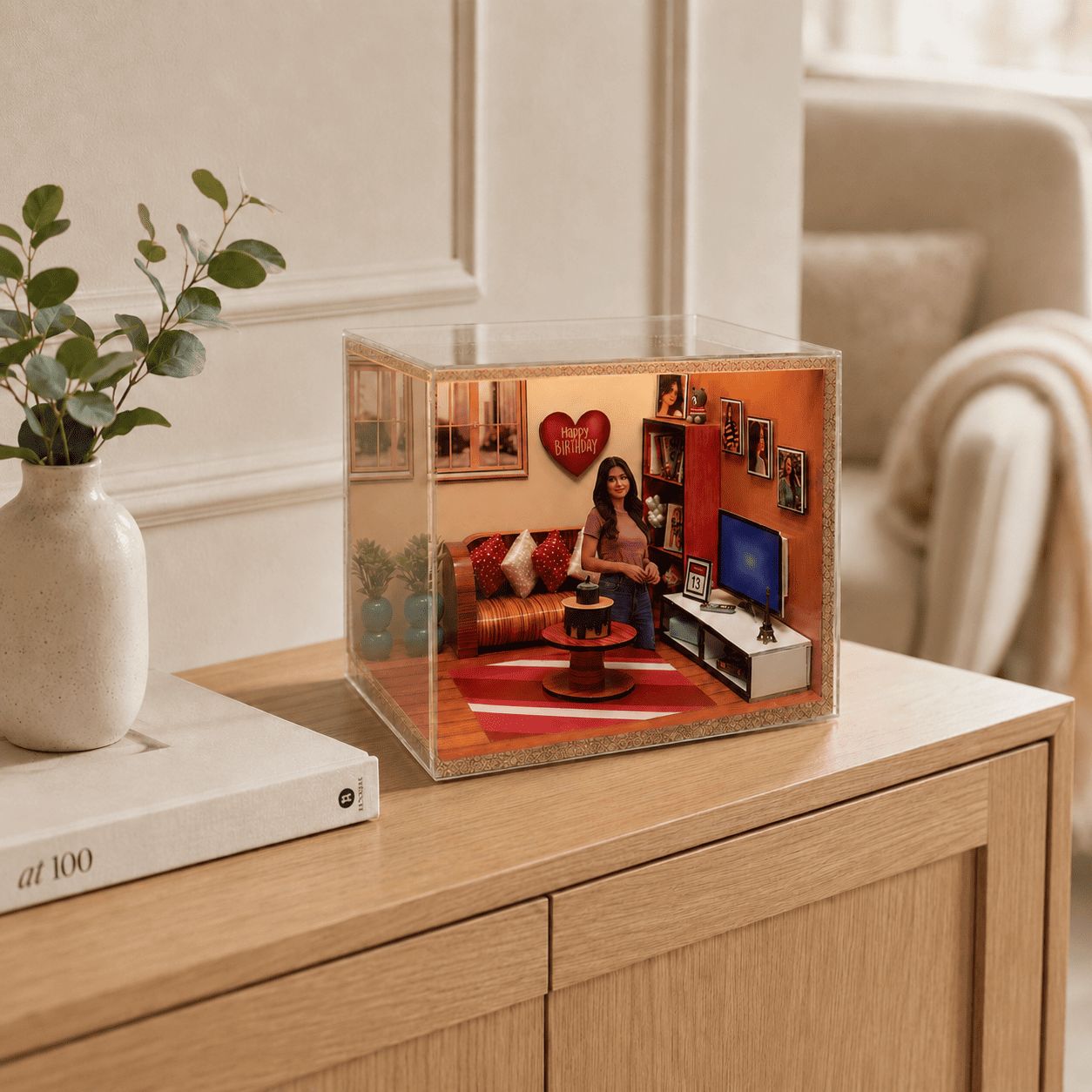 3D Room Miniature For Birthday | Anniversay