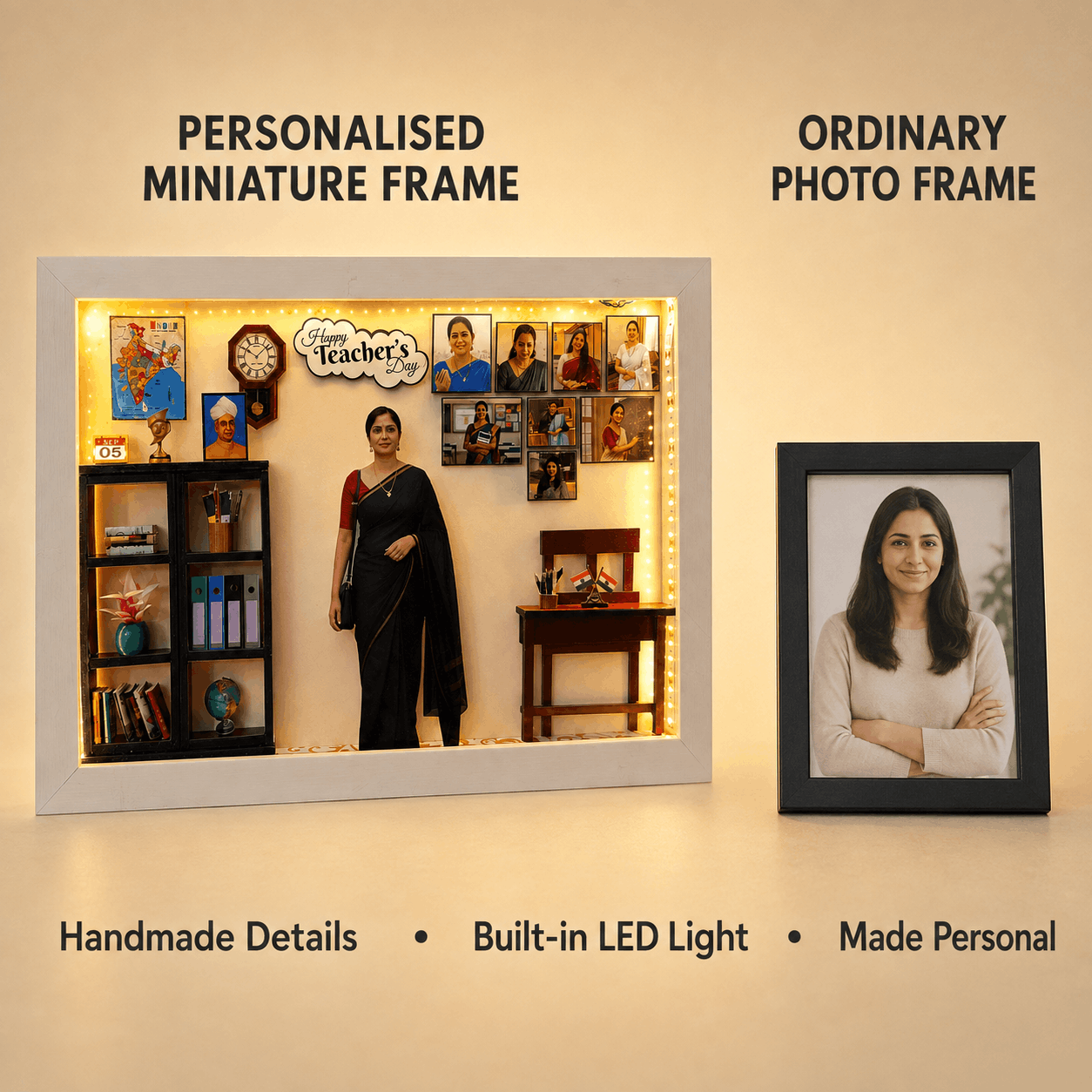 Personalised Miniature Frame For Teachers