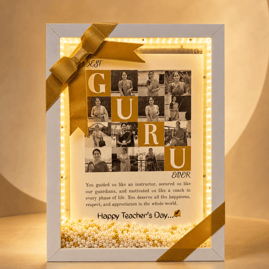 Teacher's Day LED Floating Pearl Frame
