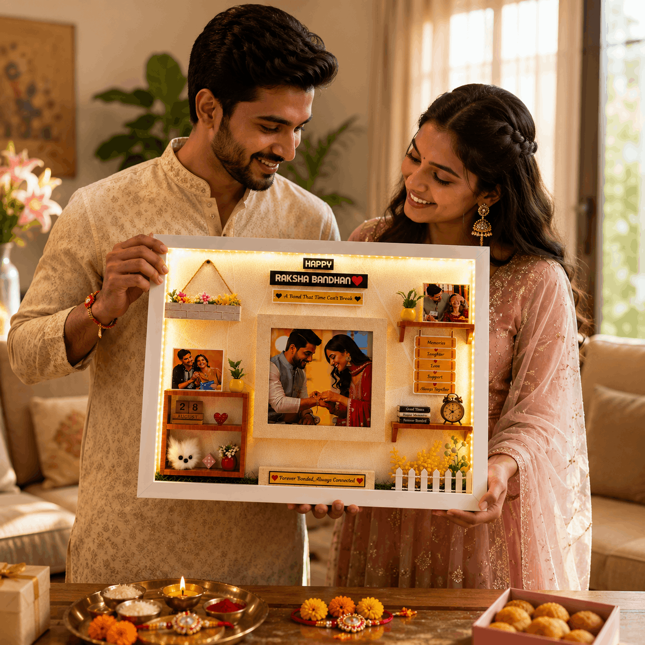 Personalized Acrylic LED Photo Frame