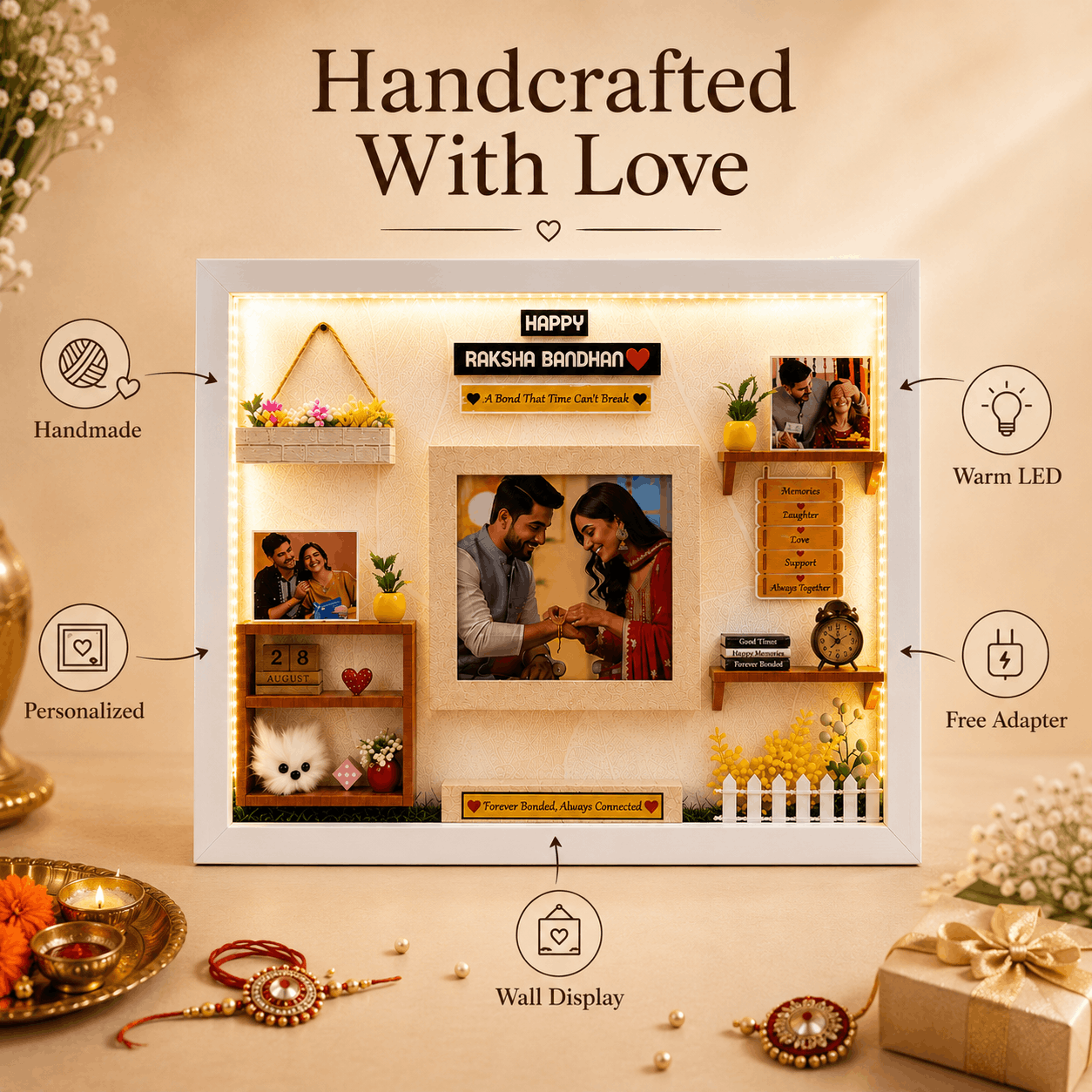 Personalized Acrylic LED Photo Frame