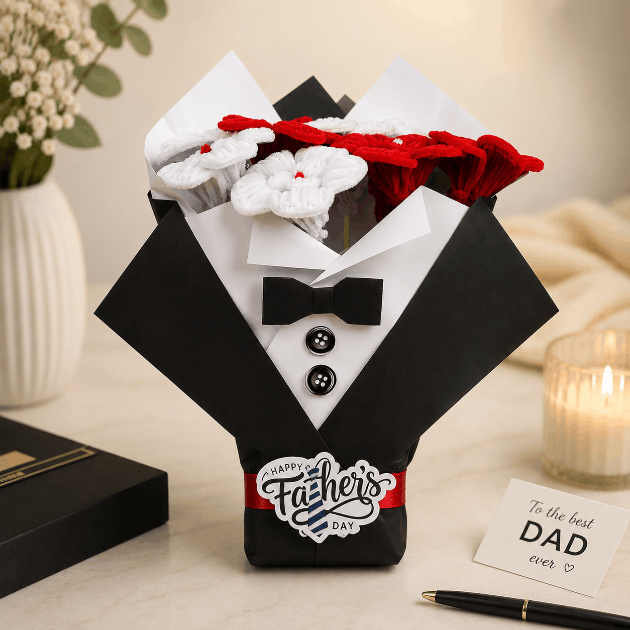 Happy Father's Day Tuxedo Bouquet