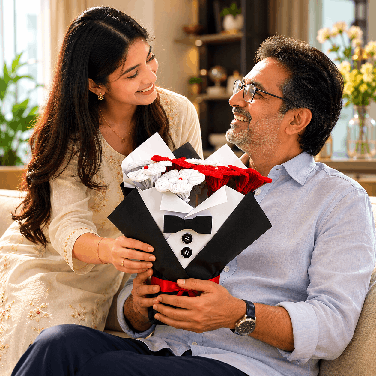Happy Father's Day Tuxedo Bouquet