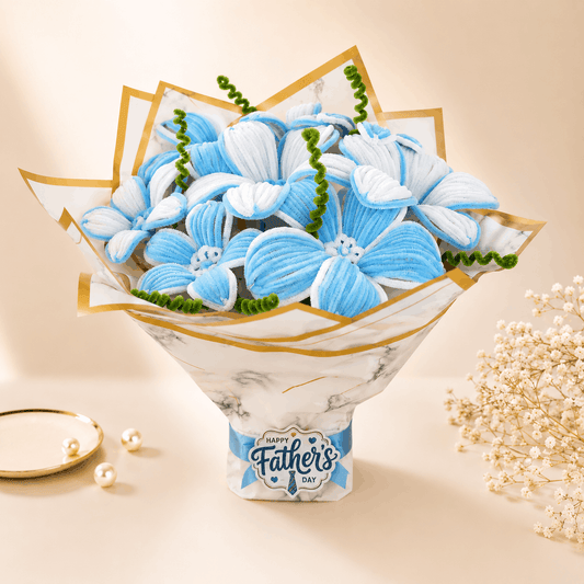 Beautiful Handcrafted Flower Bouquet For Dad