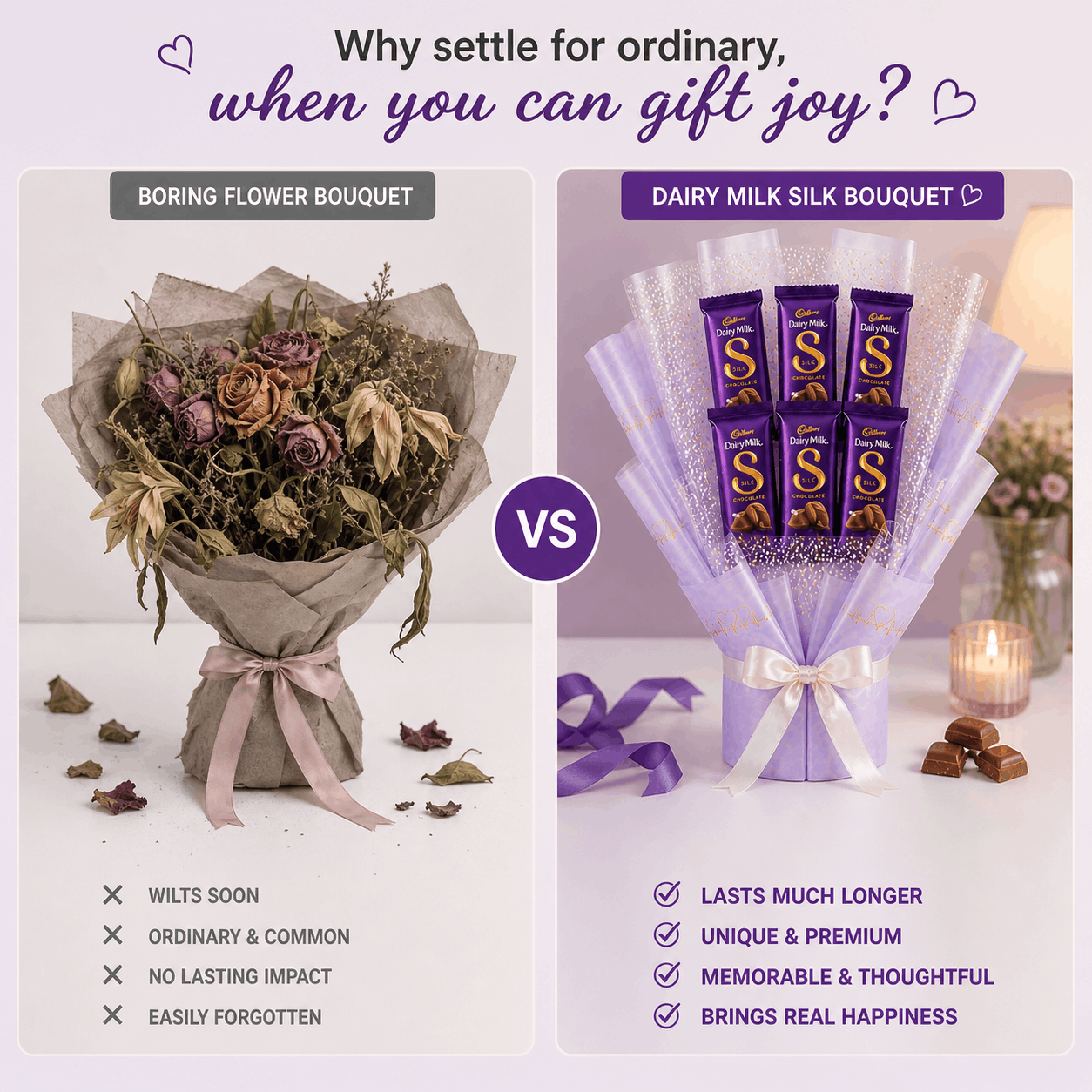 The Sweet Silk Surprise Bouquet