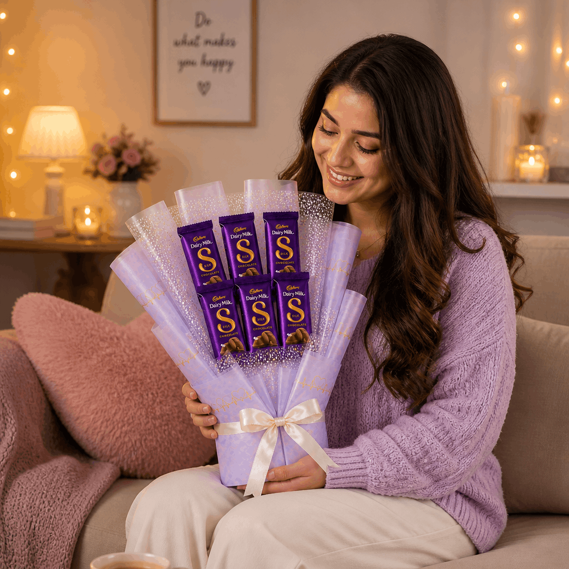 The Sweet Silk Surprise Bouquet
