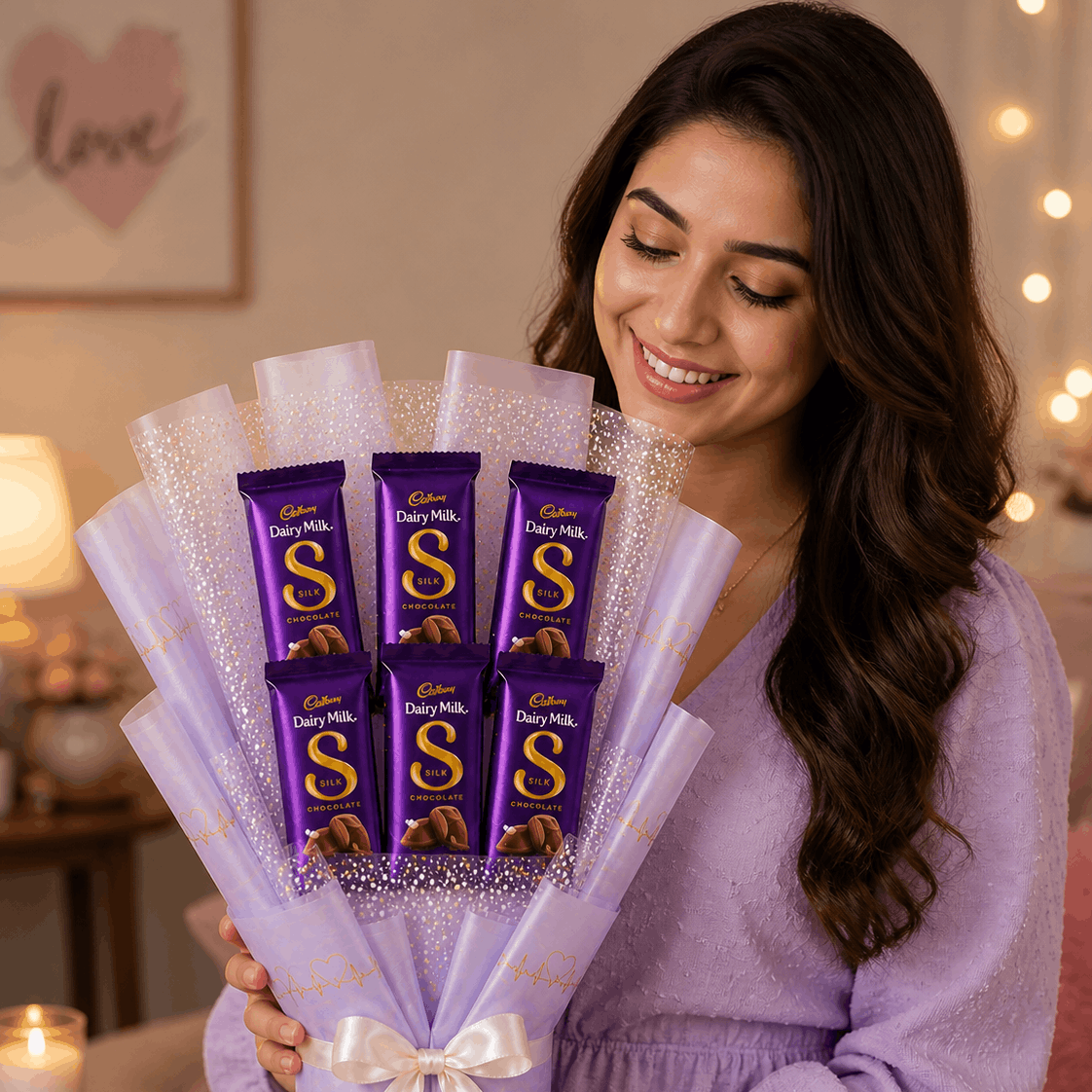 The Sweet Silk Surprise Bouquet