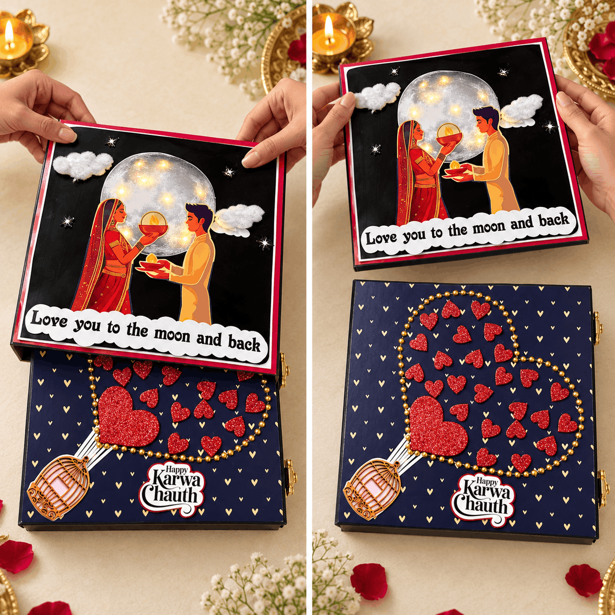 Gorgeous LED Album For Karwa Chauth