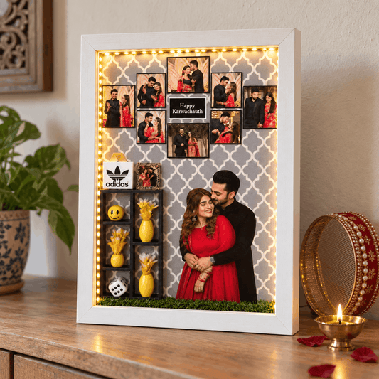 Personalised Karwa Chauth Miniature Frame