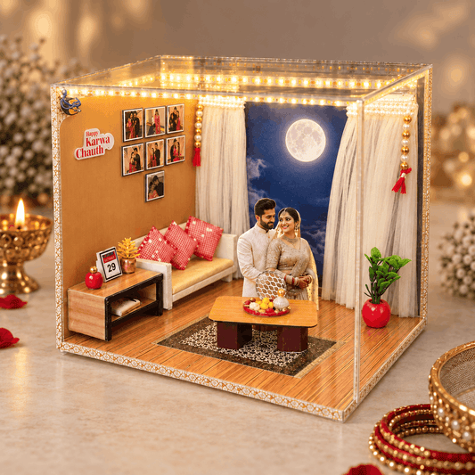 Beautiful Karwa Chauth Special Room Miniature