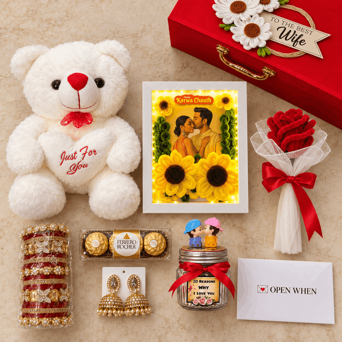 "To The Best Wife" Karwa Chauth Hamper