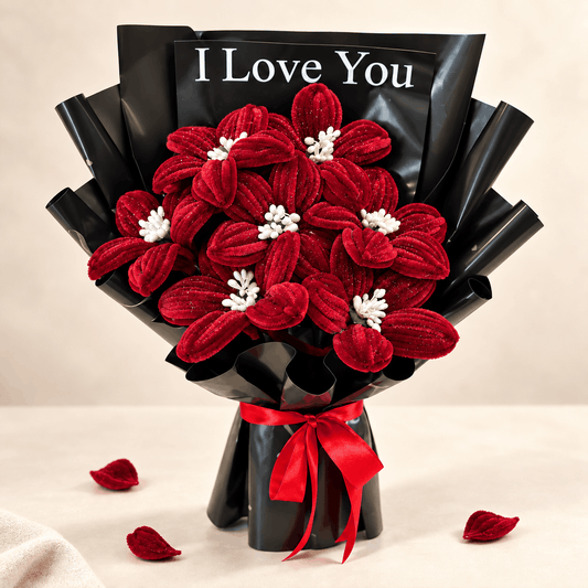 Beautiful Handcrafted Forever Flower Bouquet