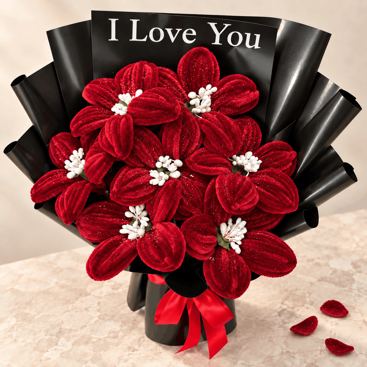 Beautiful Handcrafted Forever Flower Bouquet