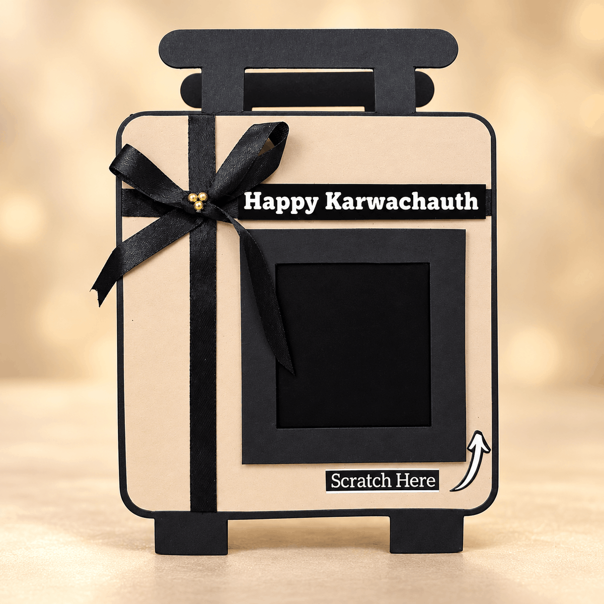 "Scratch & Reveal" Karwa Chauth Photo Album