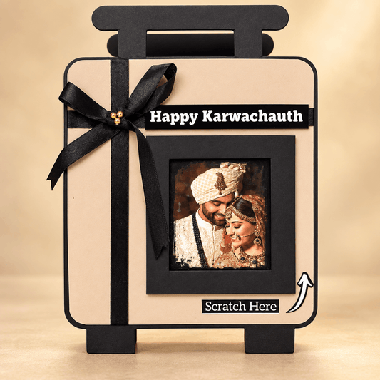 "Scratch & Reveal" Karwa Chauth Photo Album