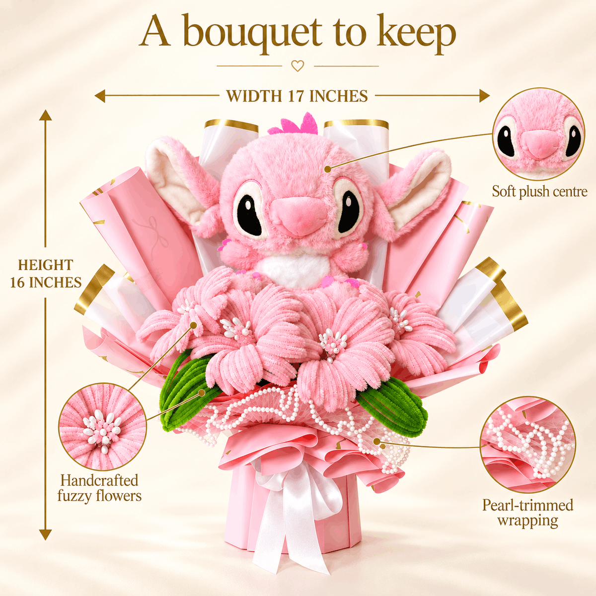 Cutest Angel Flower Bouquet