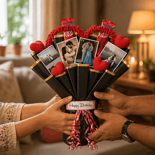 Sweet Heart Birthday Bouquet