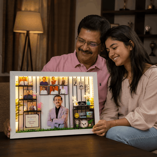 Personalised Father's Day LED Frame