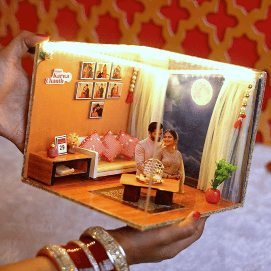 Beautiful Karwa Chauth Special Room Miniature