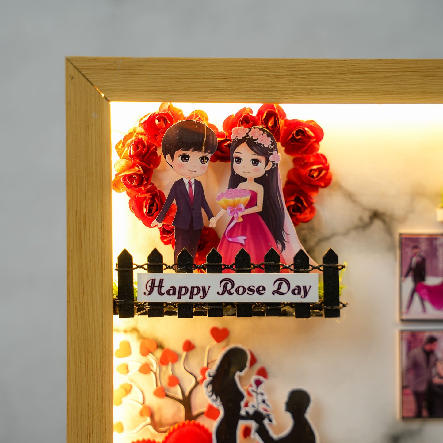 Seven Days Of Love Valentine Frame