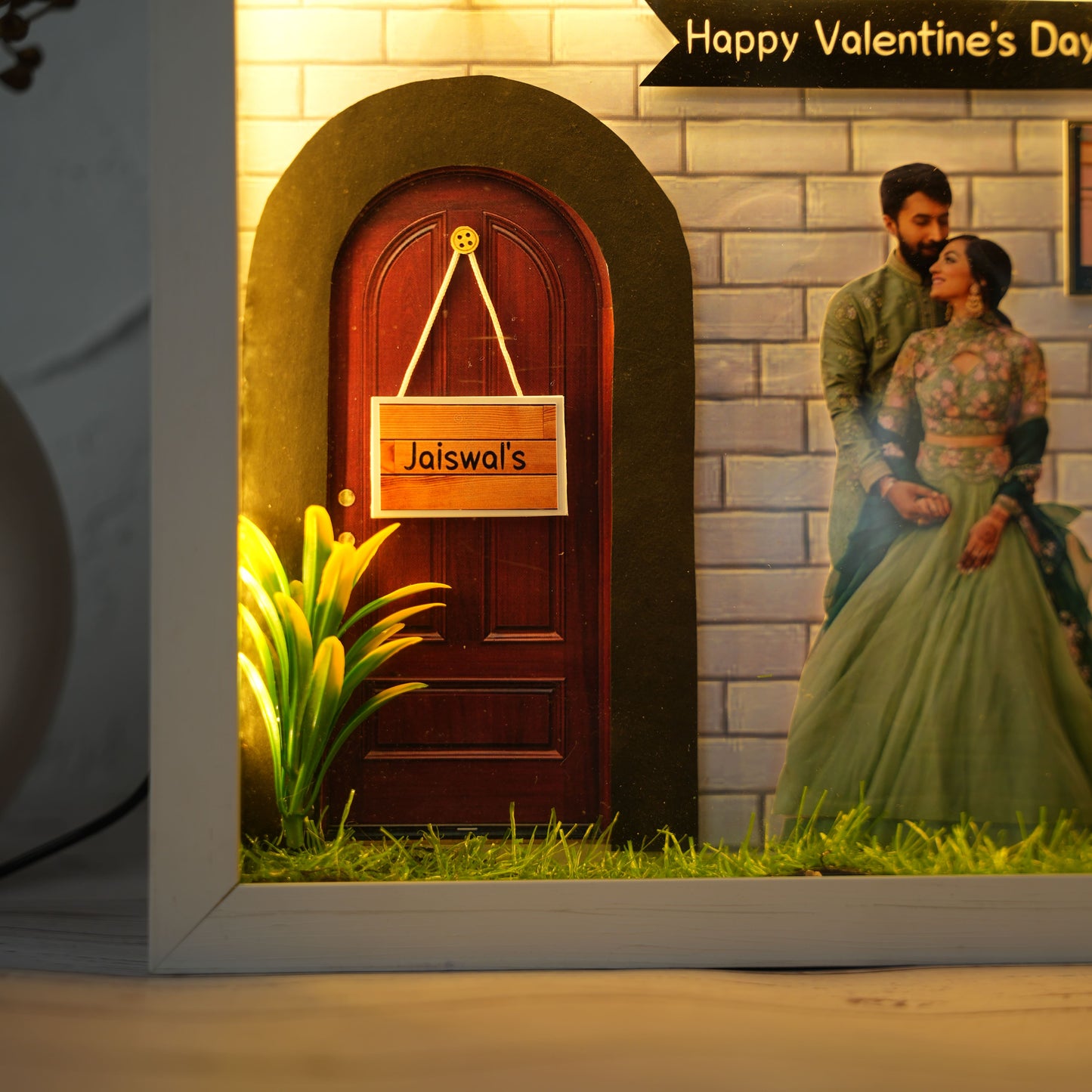 Beautiful Valentine Miniature Frame