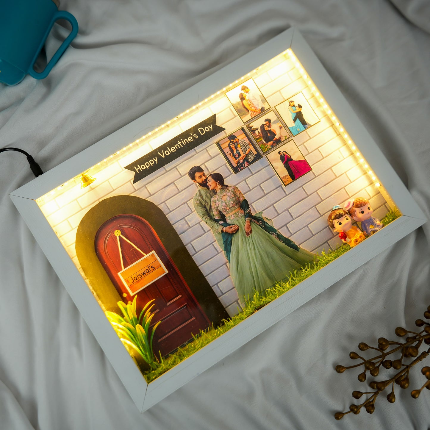 Beautiful Valentine Miniature Frame