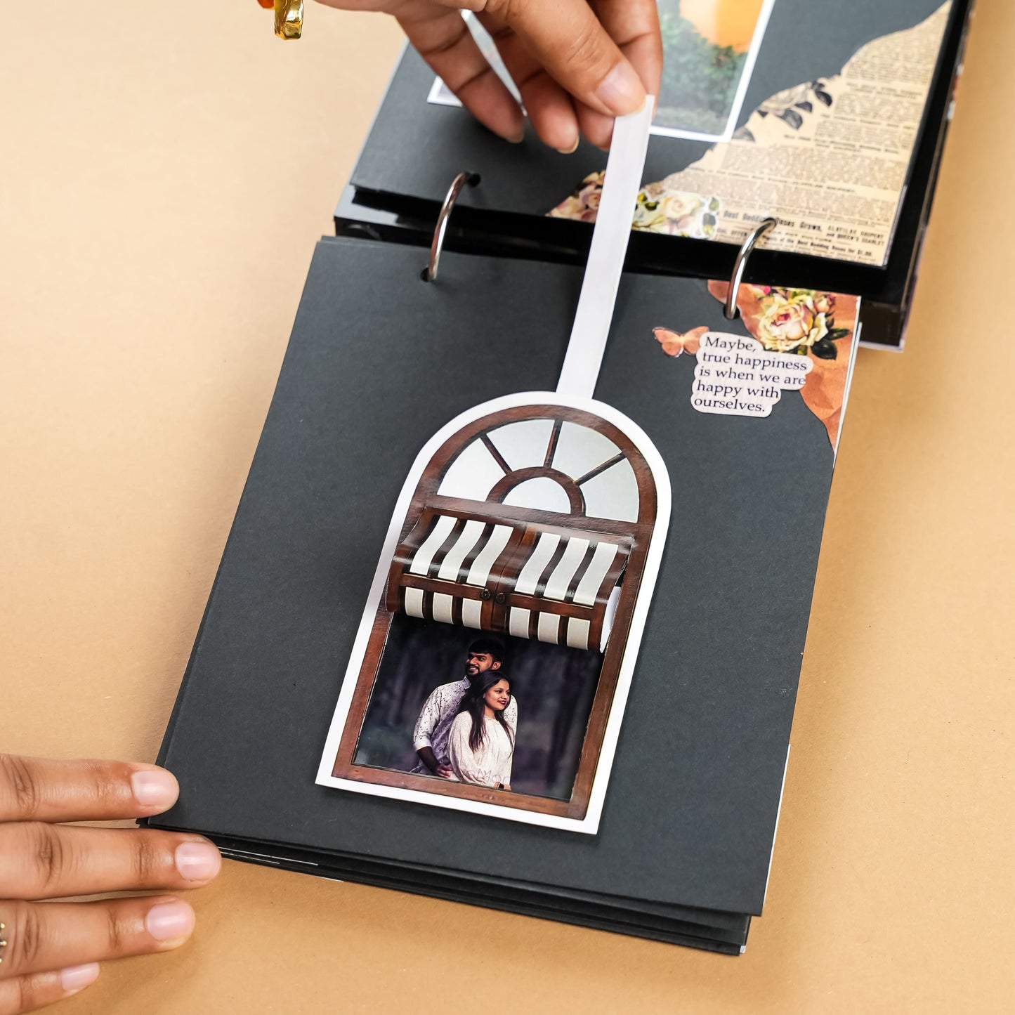 One-of-a-Kind Romantic Light-Up Album