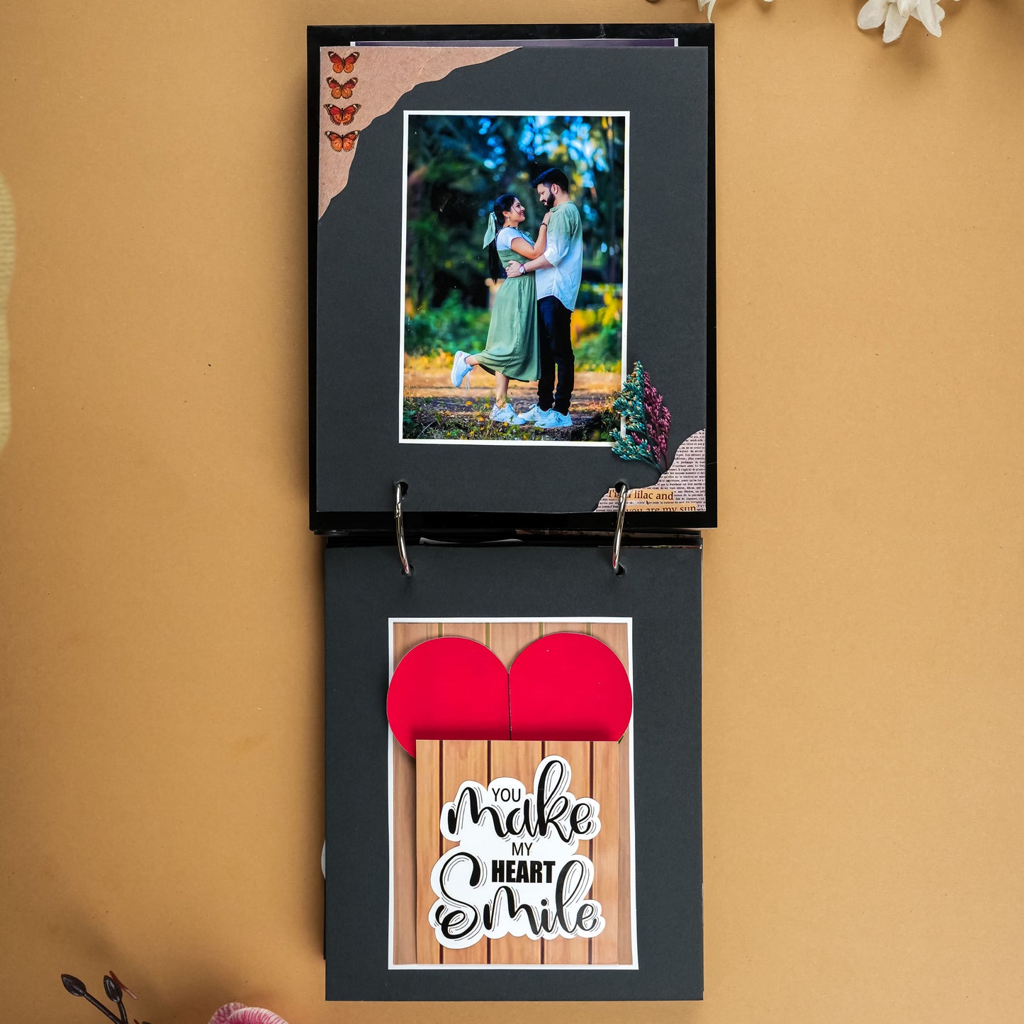 One-of-a-Kind Romantic Light-Up Album