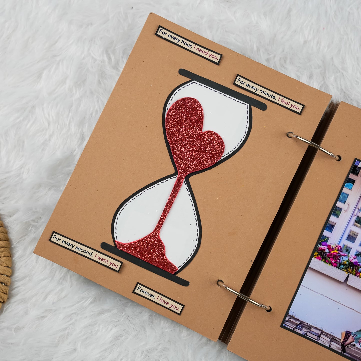 Handcrafted Personalised Anniversary Album