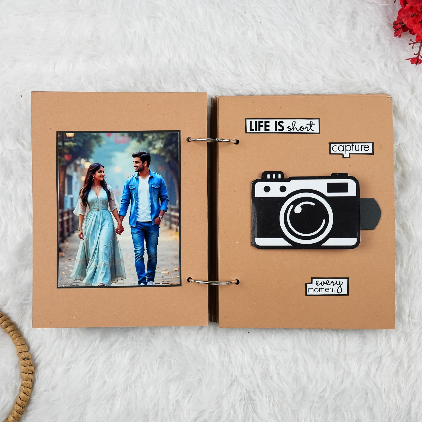 Handcrafted Personalised Anniversary Album