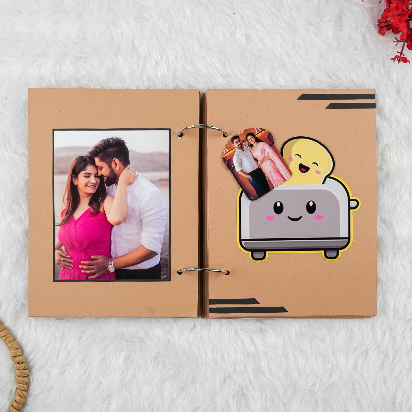 Handcrafted Personalised Anniversary Album