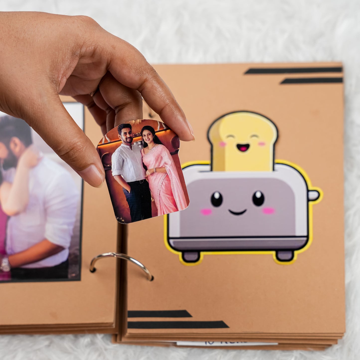 Handcrafted Personalised Anniversary Album