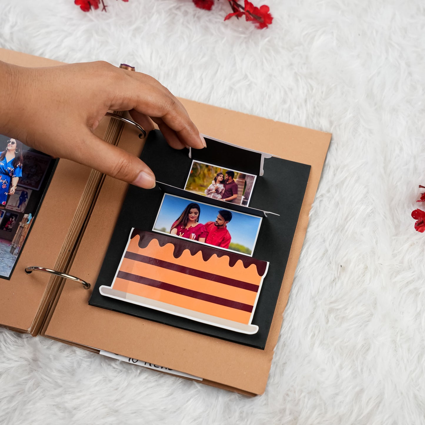 Handcrafted Personalised Anniversary Album