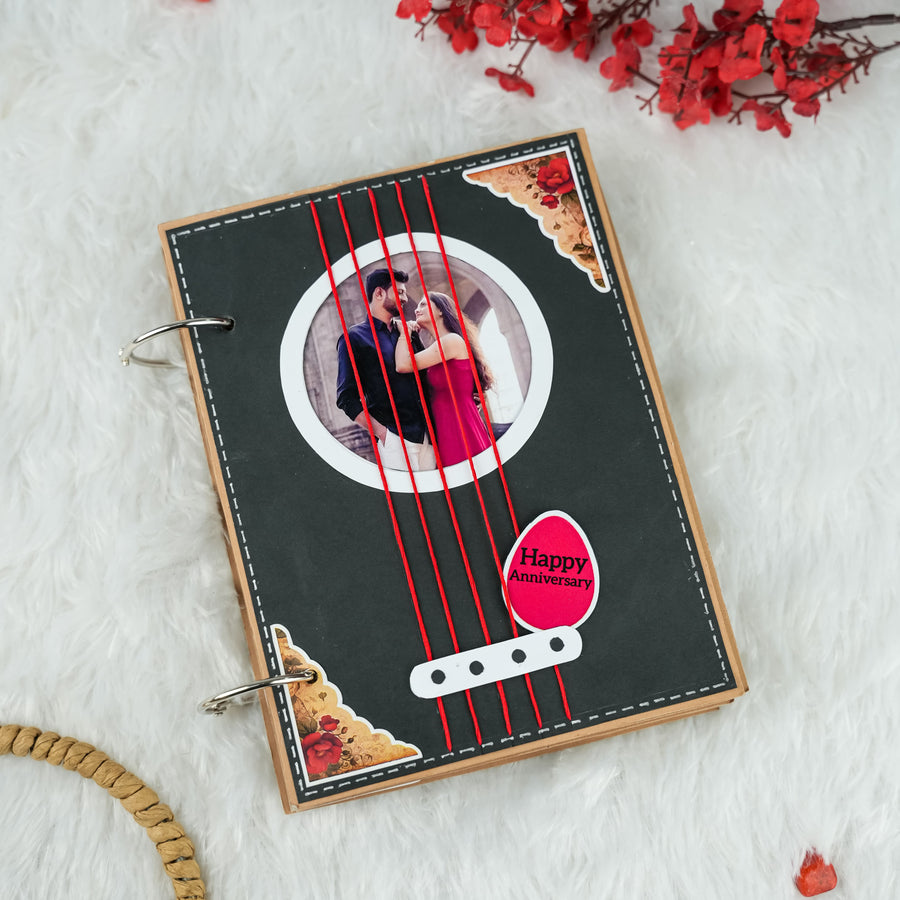 Handcrafted Personalised Anniversary Album