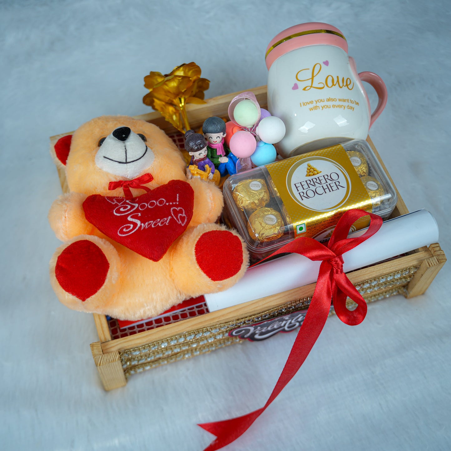 7 Days Of Valentine Gift Basket