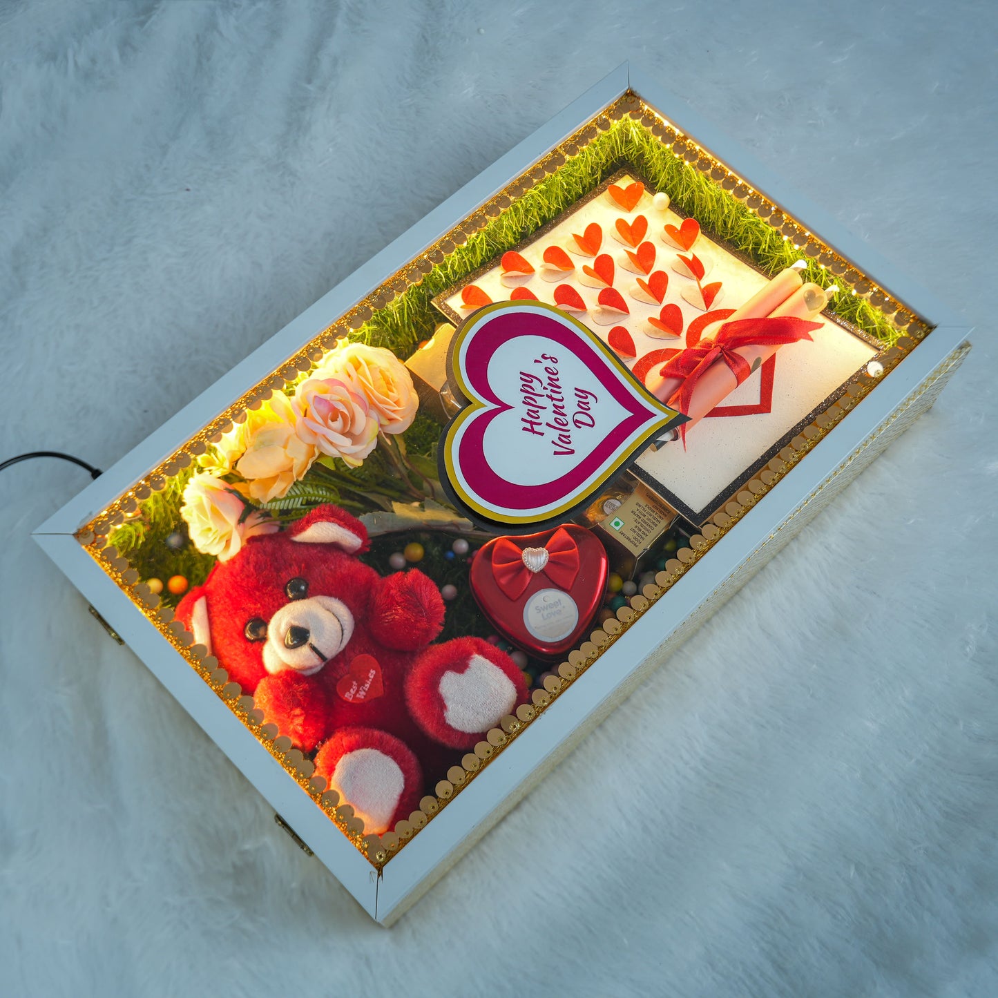 7 Days of Valentines LED Love Hamper