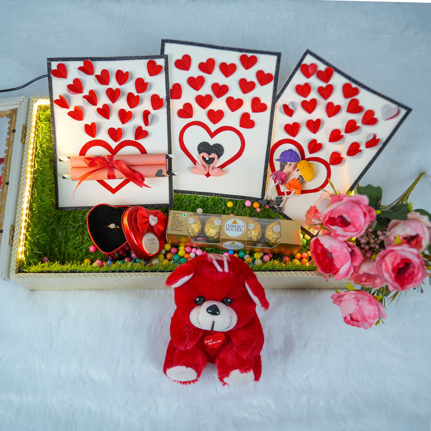 7 Days of Valentines LED Love Hamper