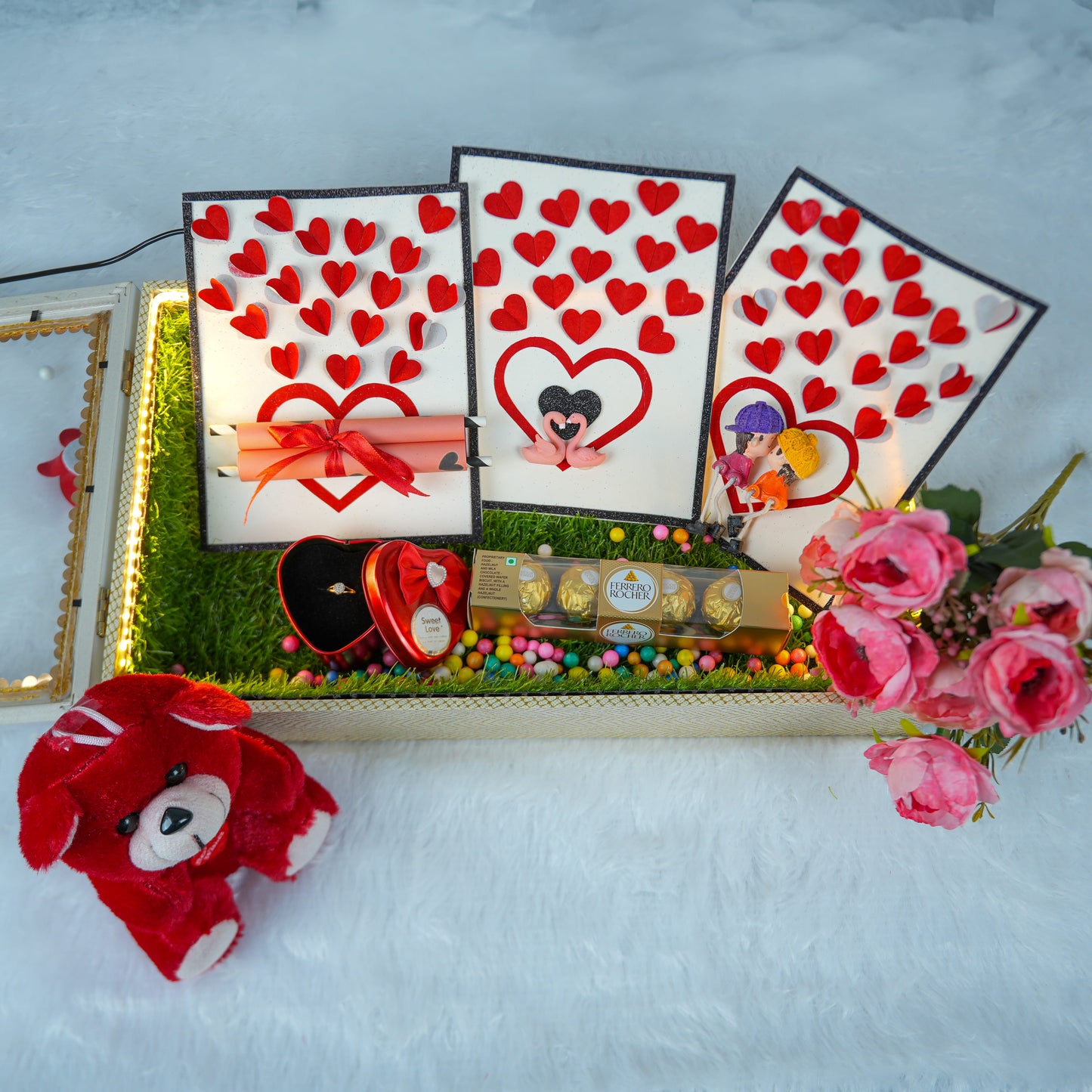 7 Days of Valentines LED Love Hamper